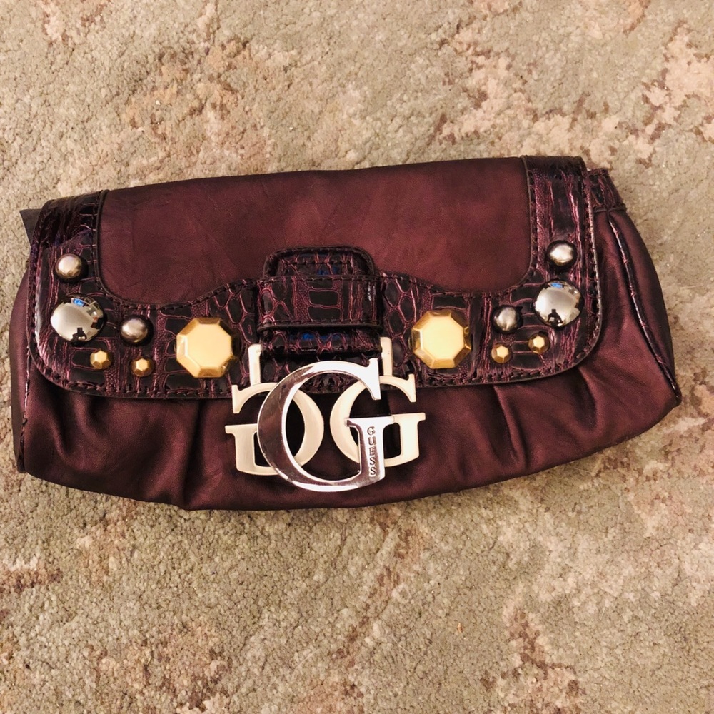 Guess clutch purse